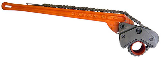 Ключ трубный рычажный цепной  КТРЦ 40-245