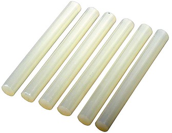 Стержни клеевые 11х200мм STAYER, 6шт (белые, по керамике и пластику) (2-06821-W-S06)